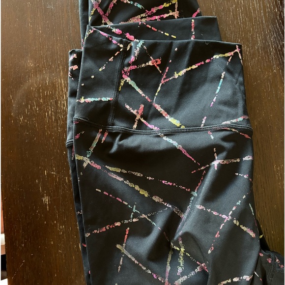Zyia Abstract Luxe Leggings Size 12 - Picture 1 of 2